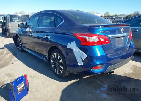 2017 Nissan Sentra Sr from USA, damaged, VIN 3N1AB7AP6HY304201